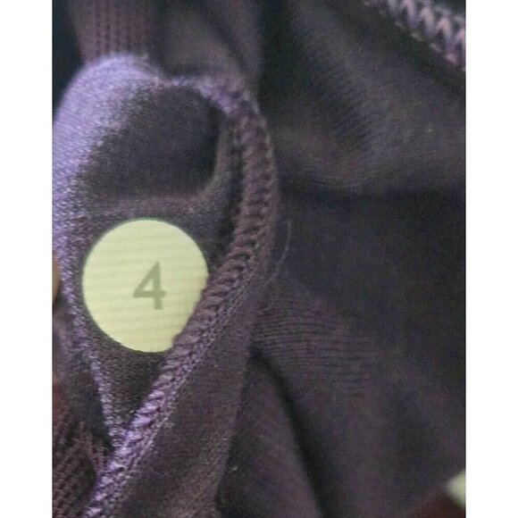 Lululemon Power Y Tank Top striped purple Women's Size 4 - Picture 5 of 5